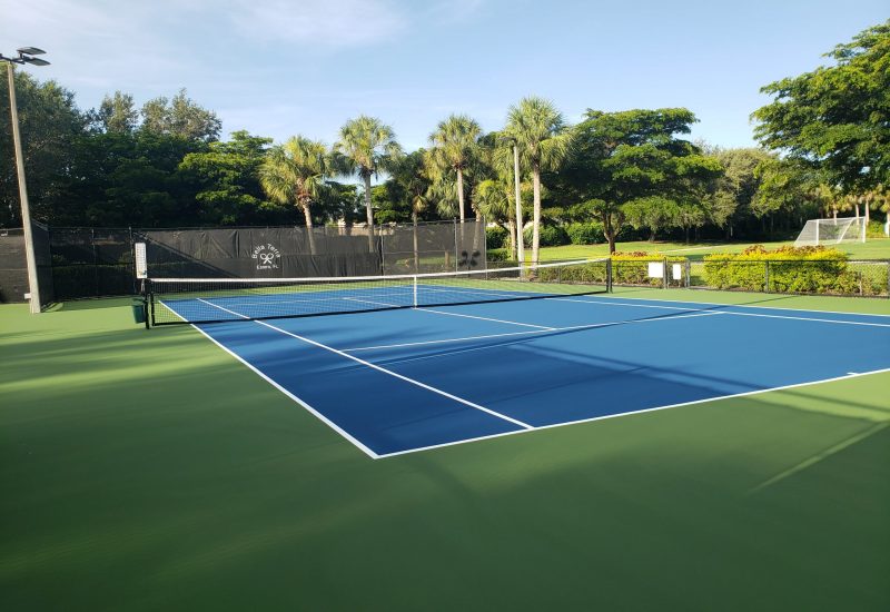Tennis Court - resurfaced 1